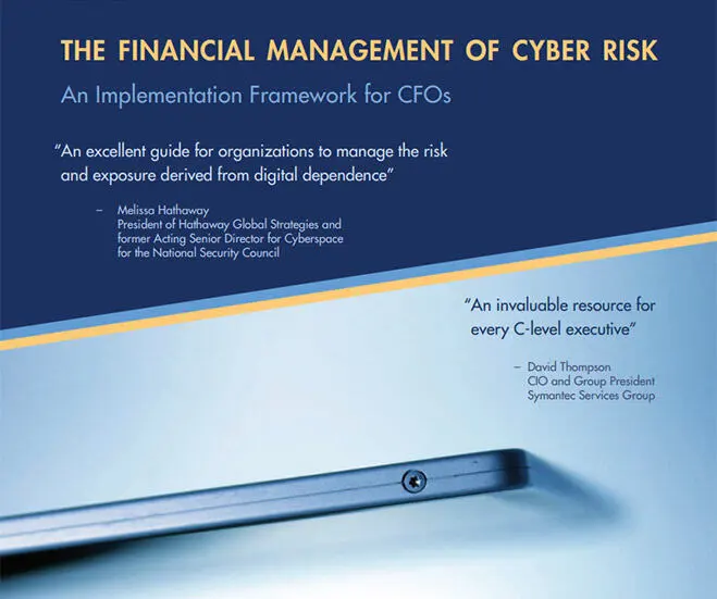 The Financial Management of Cyber Risk